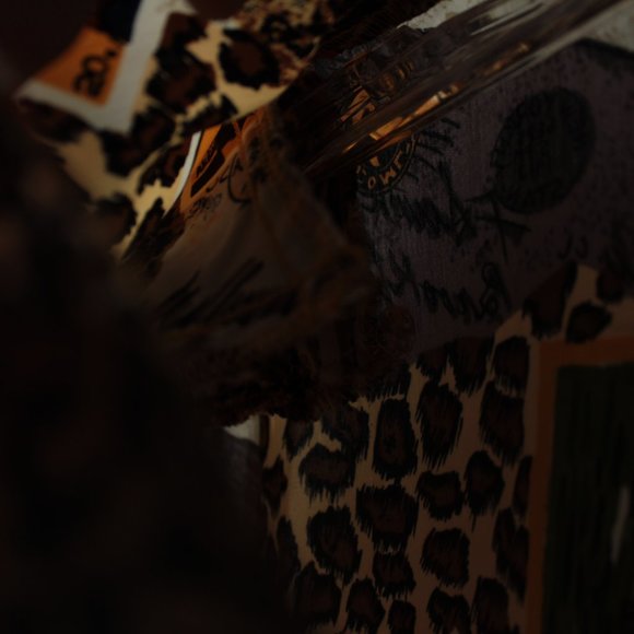 Vintage S. G. Sport Collection Top Women's 1X Busy All Over Print Blouse - Picture 6 of 15